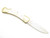 Vintage 1980s Frost Cutlery Seizo Imai Seki Japan 4.25" Lockback Cow Bone Knife