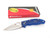 Spyderco USA C101PBL2 Manix 2 CTS-BD1 Blue FRCP Folding Pocket Knife