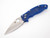 Spyderco USA C101PBL2 Manix 2 CTS-BD1 Blue FRCP Folding Pocket Knife