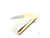 Vintage 1970s Barlow Seki Japan 2.12" Gold Tone Folding Money Clip Pocket Knife
