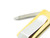 Vintage 1970s Barlow Seki Japan 2.12" Gold Tone Folding Money Clip Pocket Knife