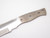 Vtg 86 Fukuta Parker Liberty Seki Japan 15" Bowie Fixed Knife Making Blade Blank