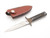Vtg 1980s Al Mar Fang I Seki Japan Hattori Micarta Dagger Fixed Blade Knife