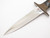 Vtg 1980s Al Mar Fang I Seki Japan Hattori Micarta Dagger Fixed Blade Knife