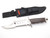 Vintage 1980s Frost Cutlery Black Bear Bowie Tak Fukuta Seki Japan Fixed Knife