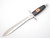 Vintage 1980s North Man Kanetsune Seki Japan Fixed 8.8" Blade Dagger Knife