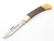 Vintage NOS Olsen OK G. Sakai Seki Japan 4" Folding Hunter Lockback Pocket Knife