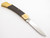 Vintage NOS Olsen OK G. Sakai Seki Japan 4" Folding Hunter Lockback Pocket Knife