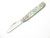 Vtg Lone Ranger Silver Western Novelty Knife Co USA Folding Pocket Knife Blem
