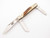 Vtg '80s Marbles American Bison Seki Japan Imai 3.8" Folding Stockman Knife