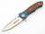 Boker 110121 Turbine II FB Limited Edition Blue Anodized Folding Pocket Knife