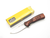 2014 Buck 346 Large Vantage 4.5" Wood Handle Linerlock Folding Pocket Clip Knife