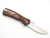 2014 Buck 346 Large Vantage 4.5" Wood Handle Linerlock Folding Pocket Clip Knife