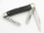 Vtg 1940-1964 Case XX 087 Rough Black Stockman Folding Pocket Knife