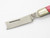 Vintage 1980s Frost Cutlery Razor Seki Japan 3" Pink Bone Folding Pocket Knife