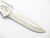 Bass Pro Shops Team NWTF Smooth Bone 7.87" Fixed Blade Hunting Knife