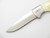 Bass Pro Shops Team NWTF Smooth Bone 7.87" Fixed Blade Hunting Knife