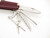 Vintage 1980s Seki Japan 2.87" Red Handle Multi Tool Folding Pocket Camp Knife