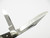 Vtg 1970s Boker USA Tree Brand 8368 2 Blade Jack Folding Pocket Knife