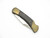 Vintage 80s Klein Tools 44036 Seki Japan 3.5" Wood Folding Lockback Pocket Knife
