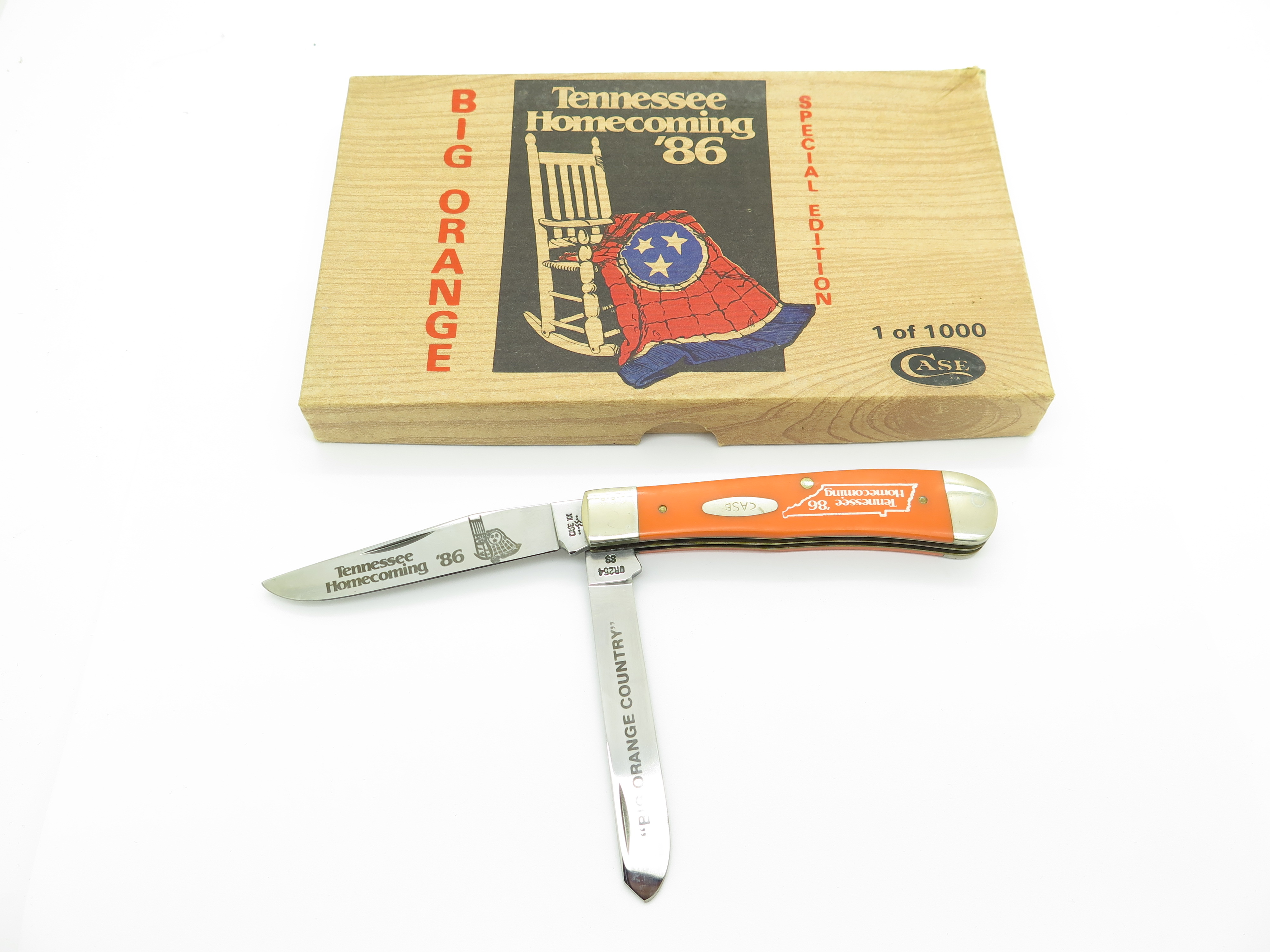 Vintage 1985 Case XX OR254 Trapper 