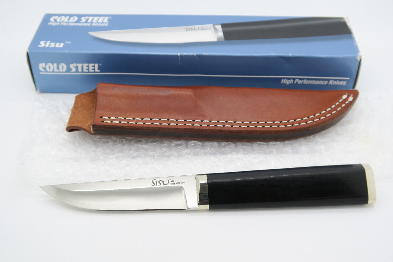 Vtg Cold Steel #60SS Sisu Seki Japan Puukko VG-1 San Mai Fixed