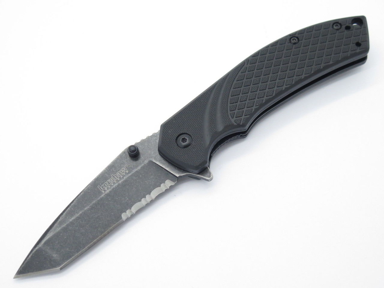Kershaw Kai 1322 Black Tanto Folding Pocket Knife Speedsafe