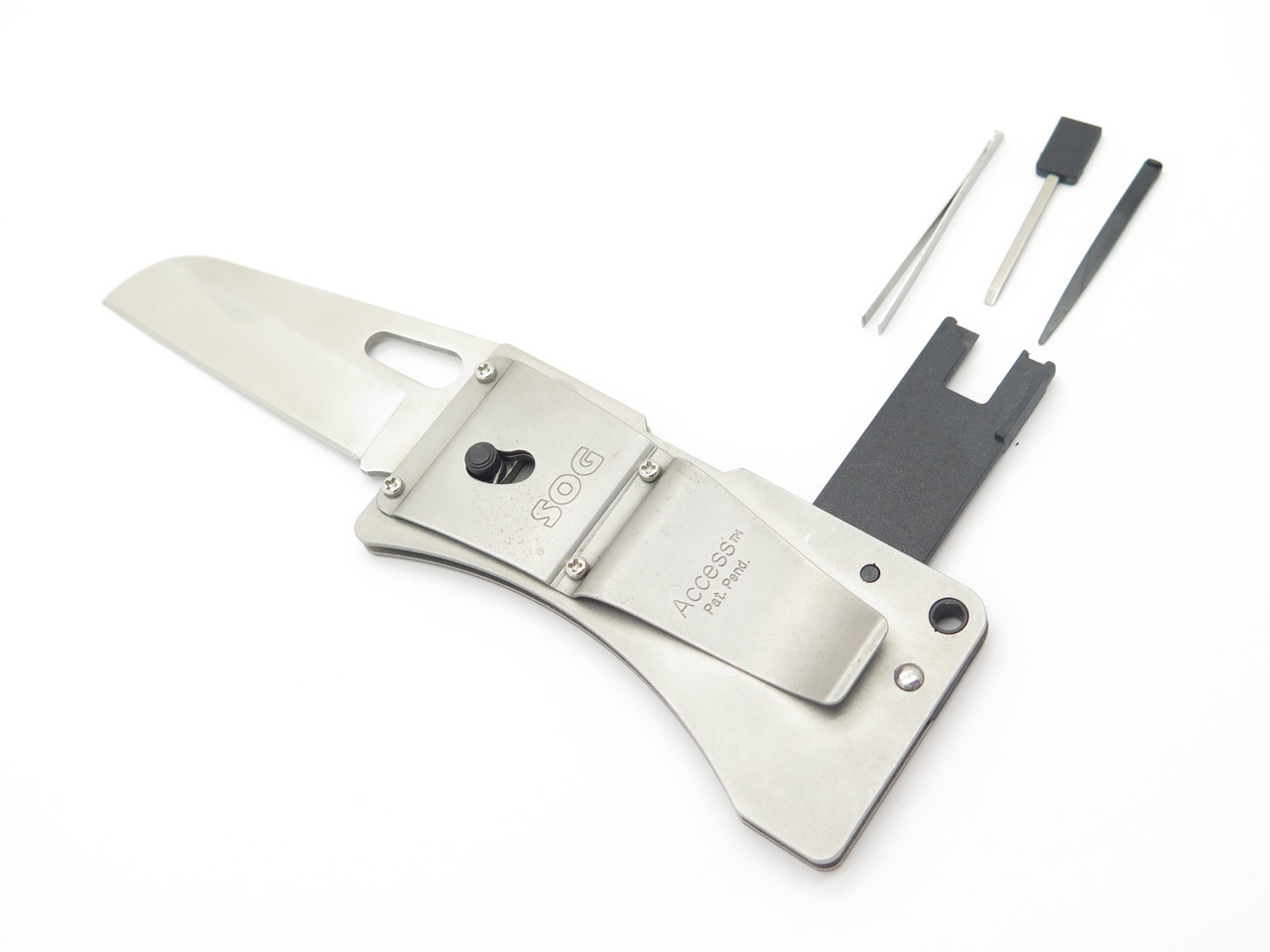 Sog Original Access Card Seki Japan Stainless Folding Pocket Knife