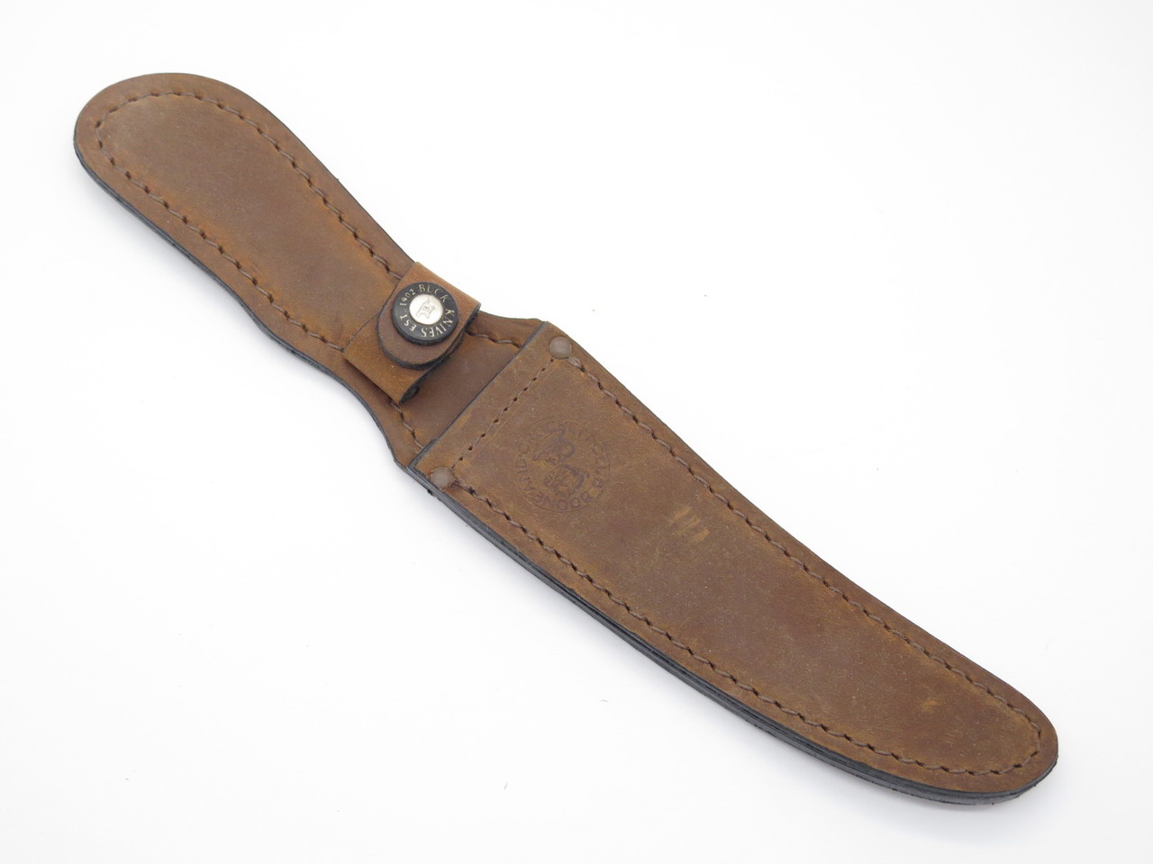 Buck 580 583 Boning Knife Ergo Hunter Leather Fixed Blade Knife
