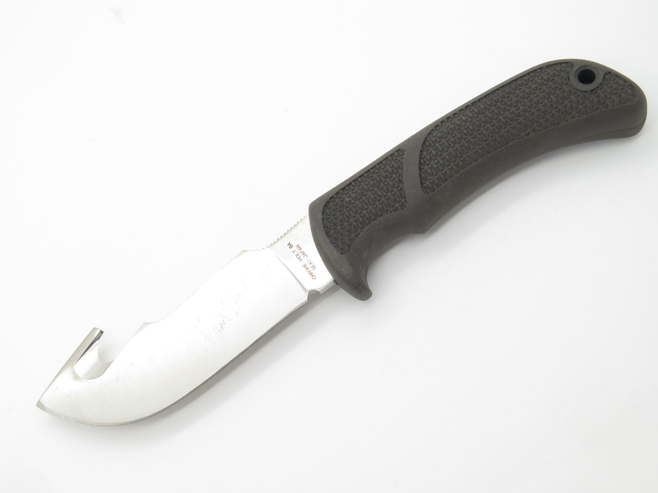 Vtg Outdoor Edge Kodi Skinner Seki Japan Fixed Blade Gut Hook