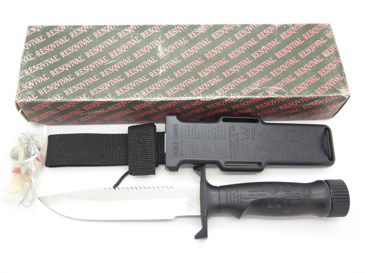 Vtg Resqvival Seki Japan Survival Explorer Rambo Fixed Combat