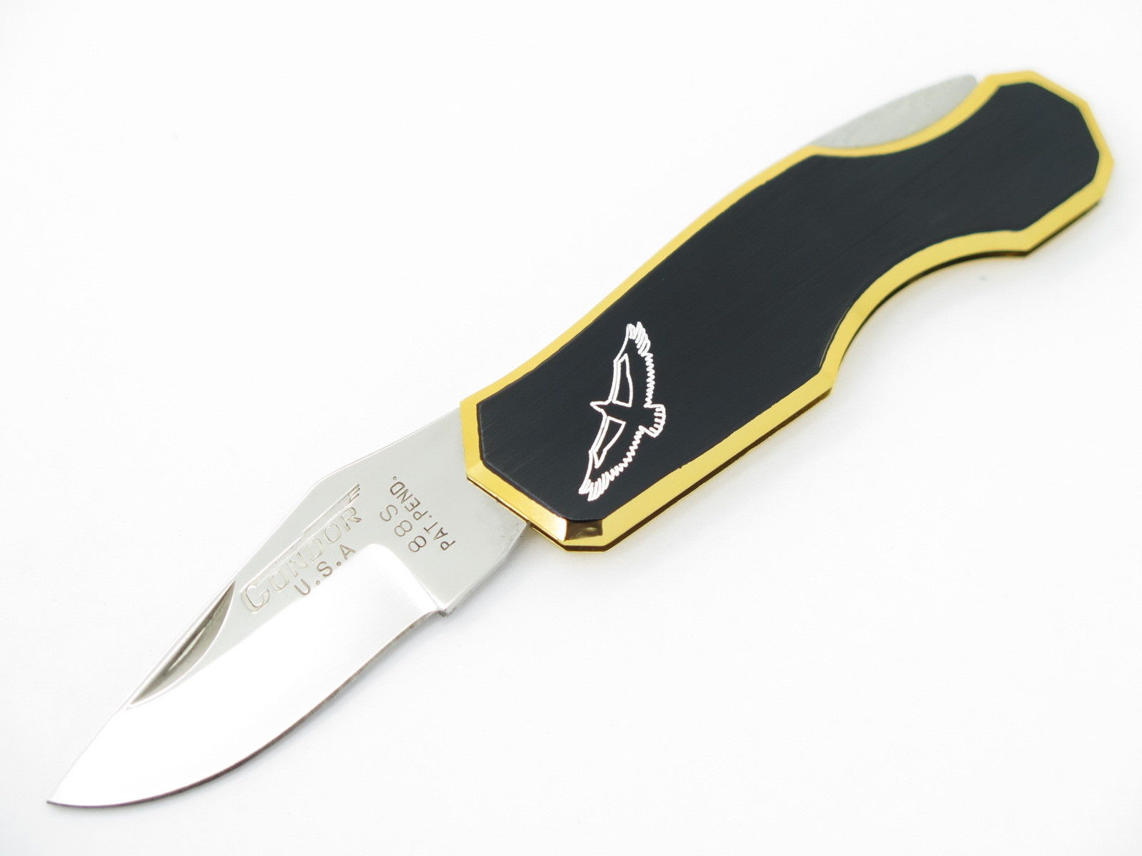 Vtg Condor 88S Hoffman Kawakami Seki Japan Small Folding Lockback