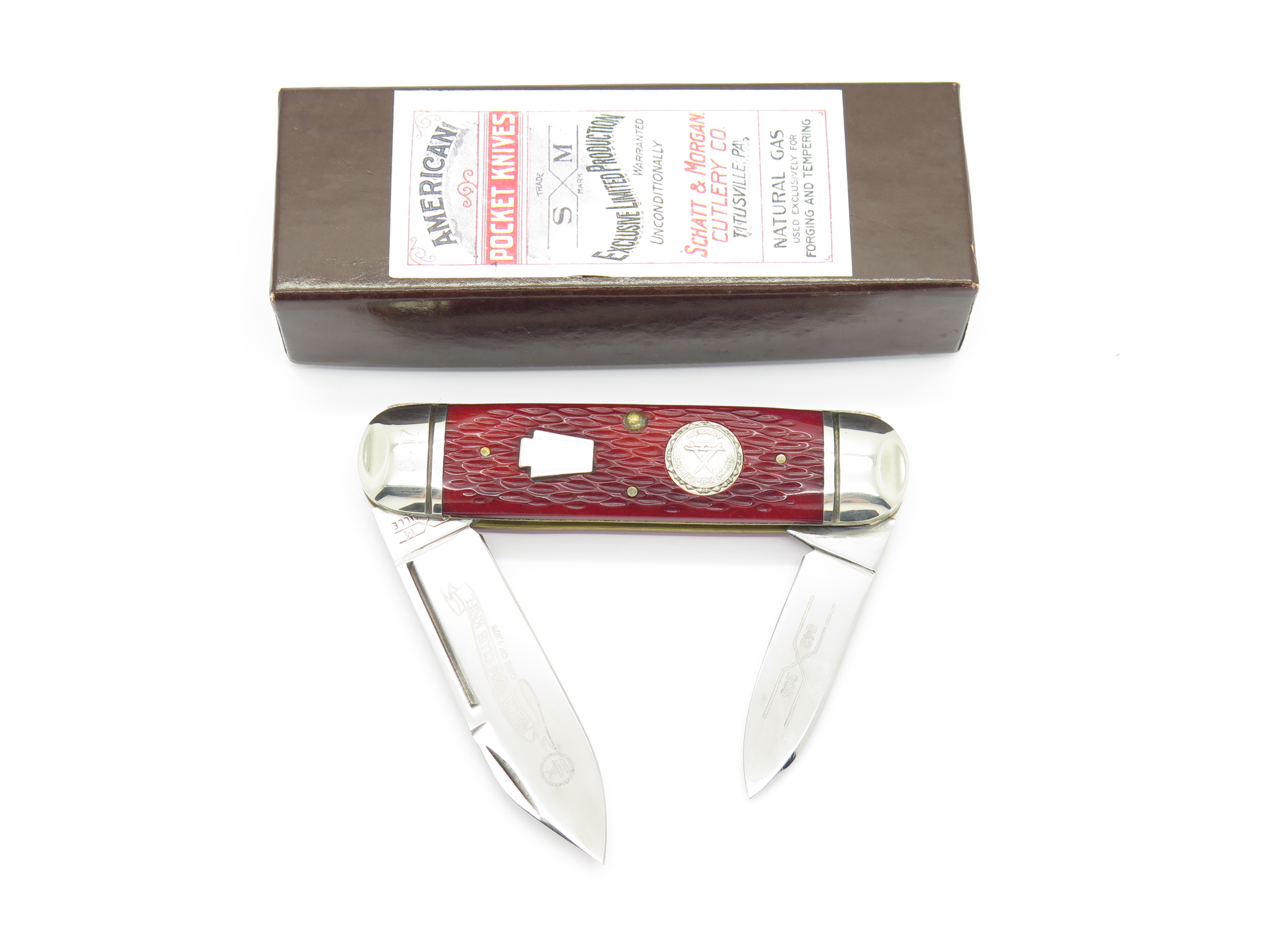 2004 Schatt & Morgan Queen 042265 NKCA Toenail Sunfish Folding