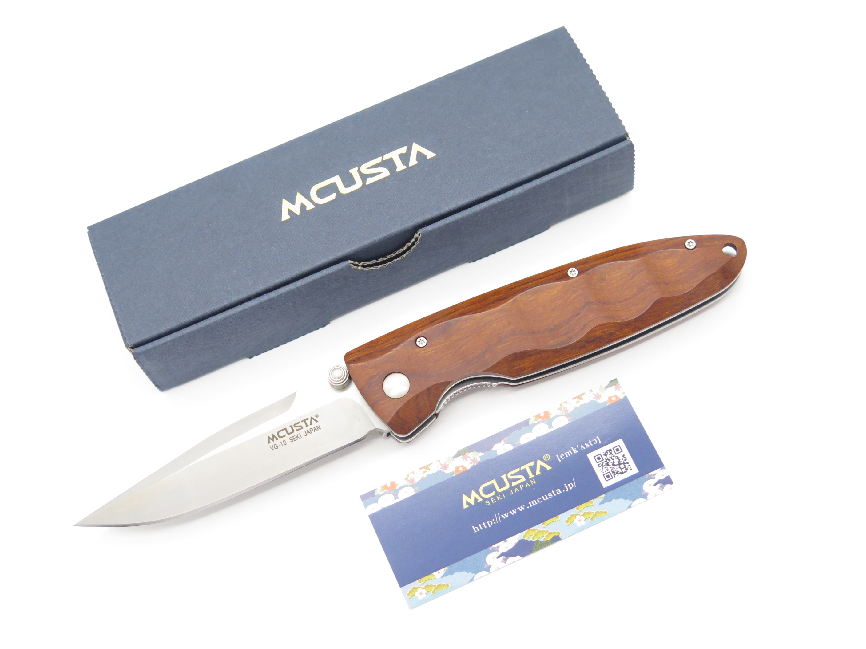 Mcusta Seki Japan MC-18V Classic Wave Ironwood VG-10 Folding