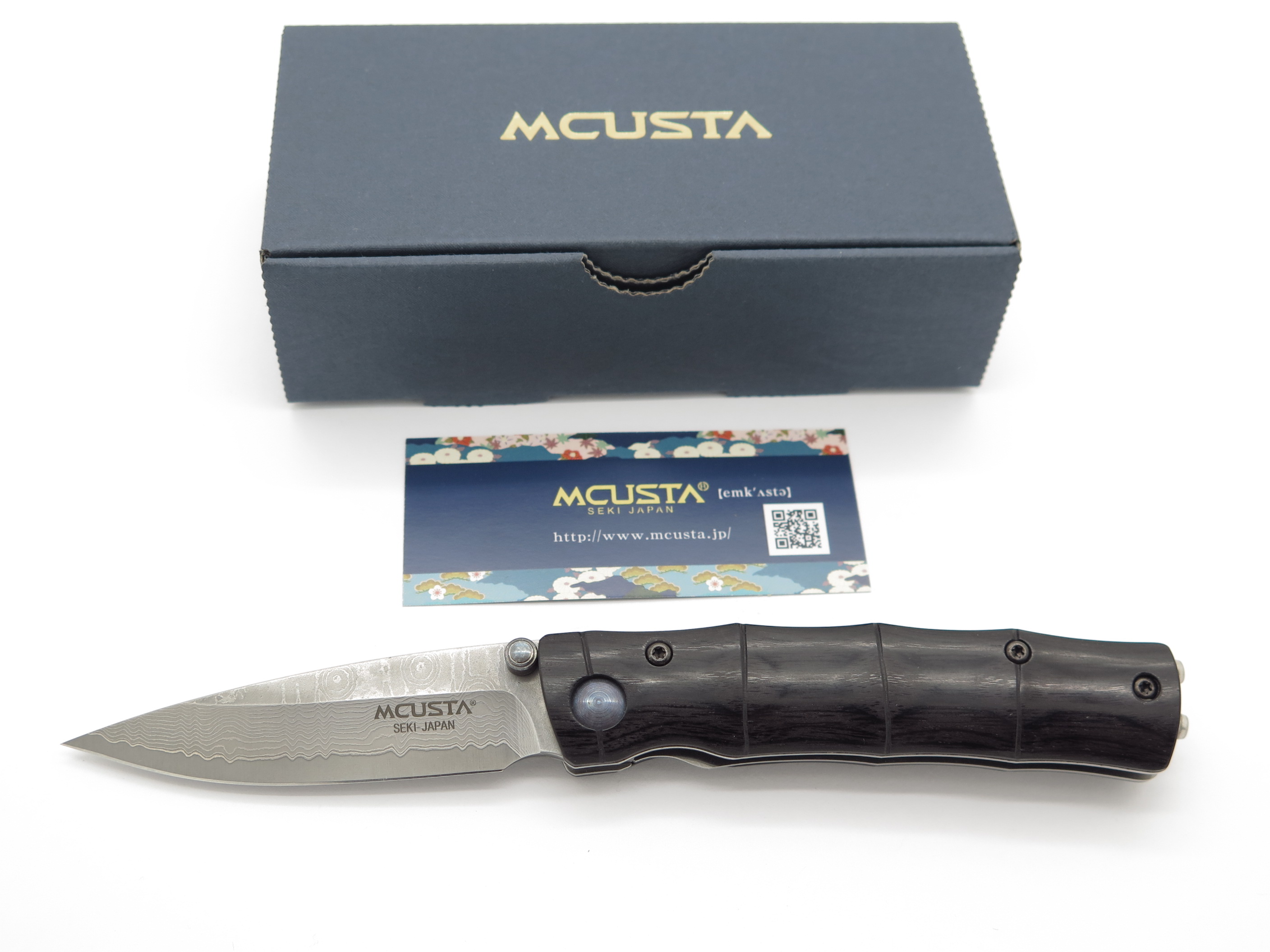 Mcusta Seki Japan Shinra Emotion MC-76DP VG-10 Damascus Folding