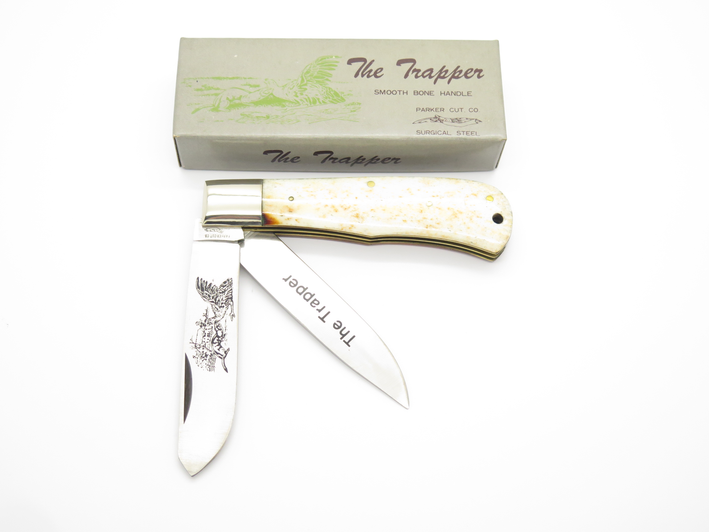 Vtg Parker Cut Co. Seizo Imai Seki Japan K-77 Folding Trapper