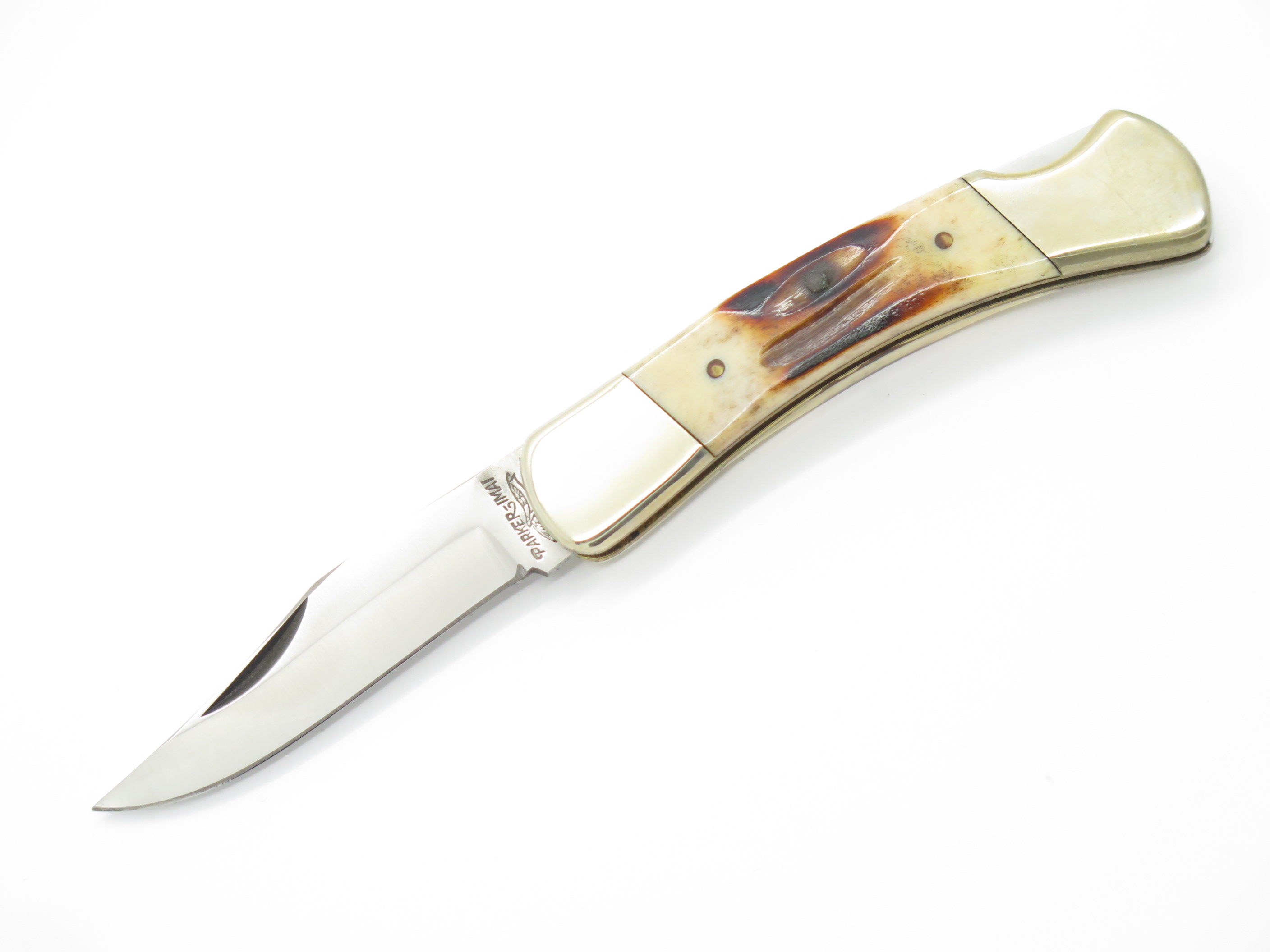 Vtg 1982-84 Parker Imai Eagle K247 Seki Japan Stag Folding