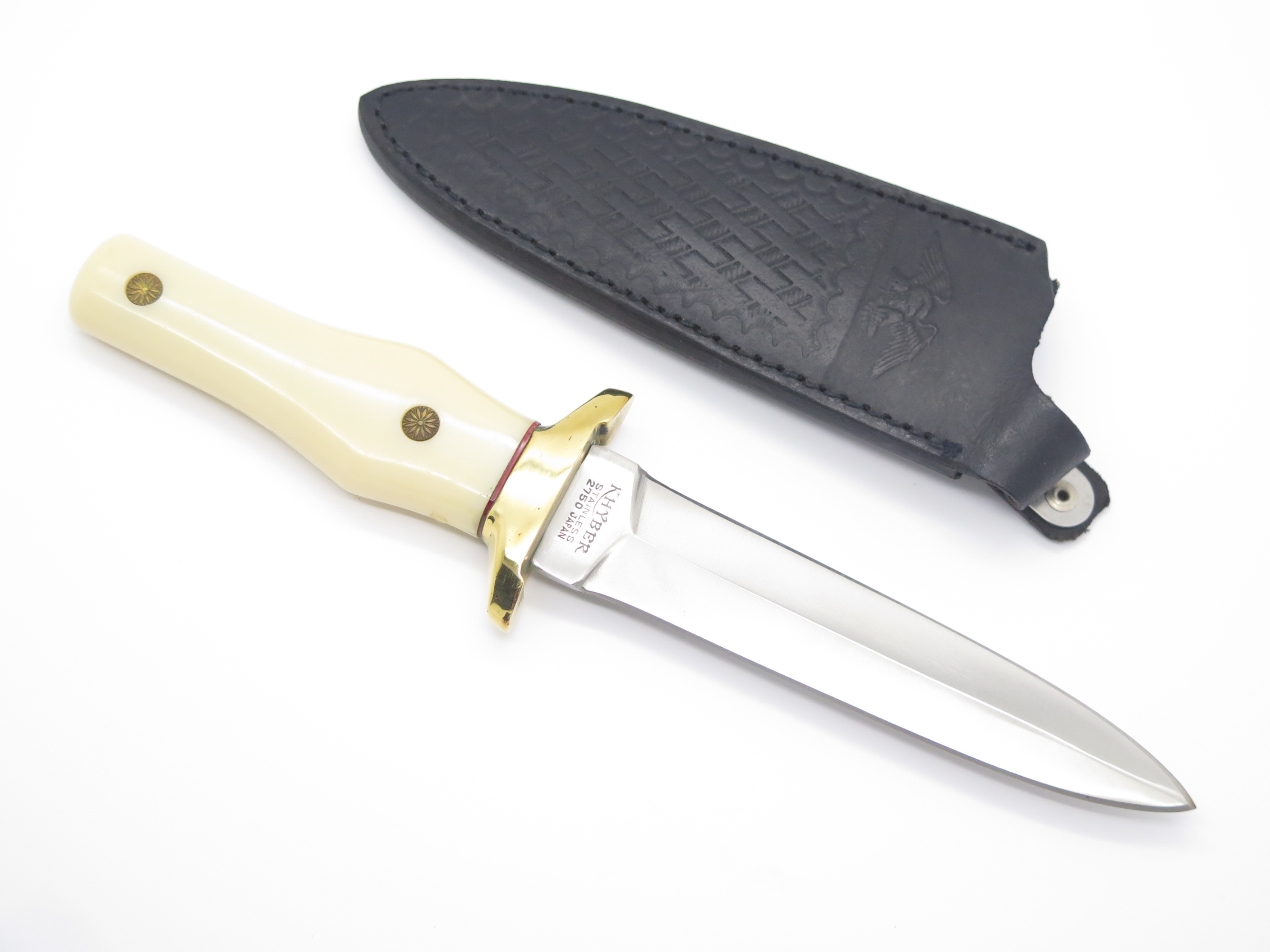 Vtg Khyber Ka-bar 2750 Seki Japan Dagger Fixed 5