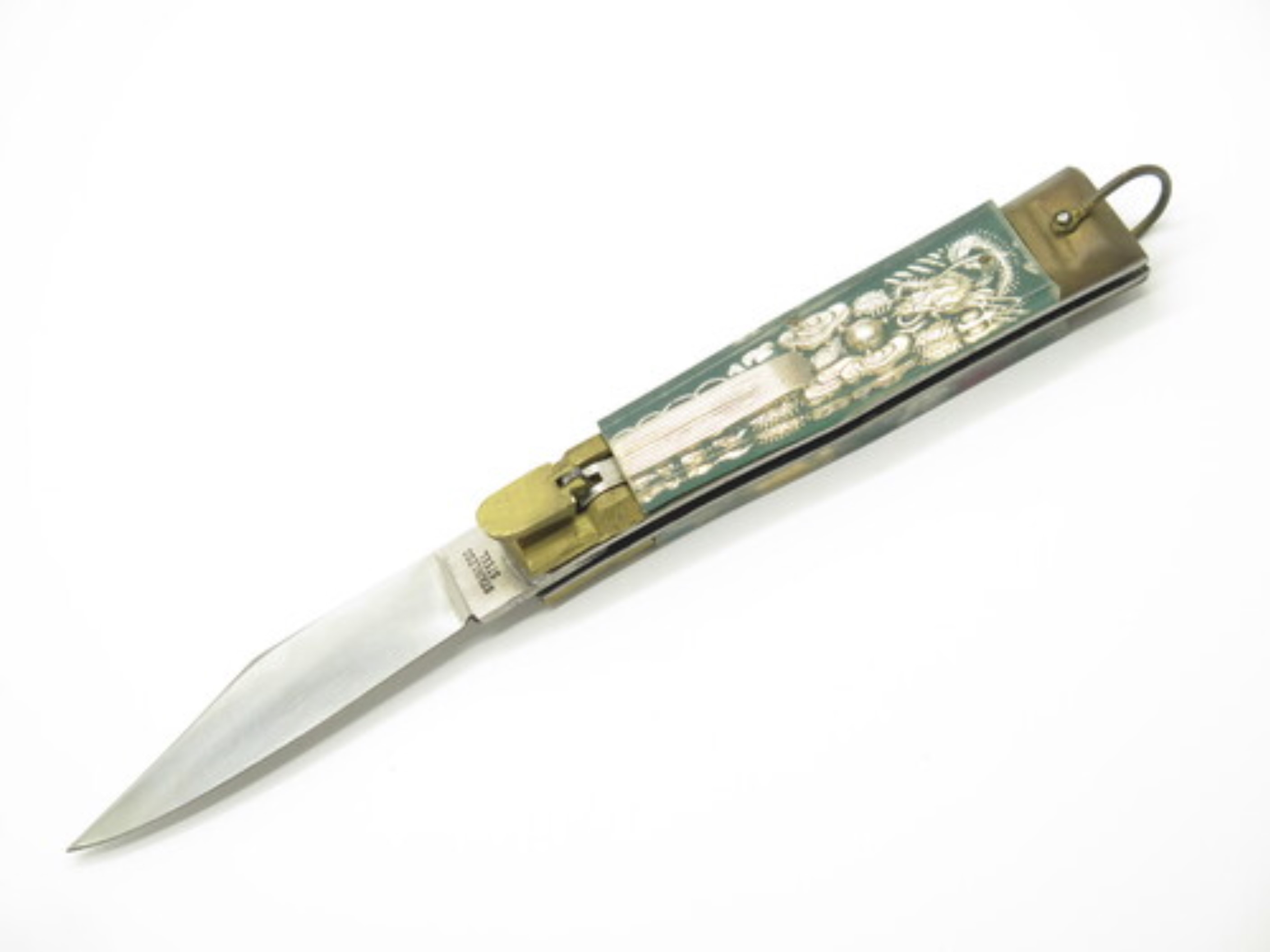 Vintage 1950's Yasuo Imai Automatic Seki Japan Green Matador 4.25