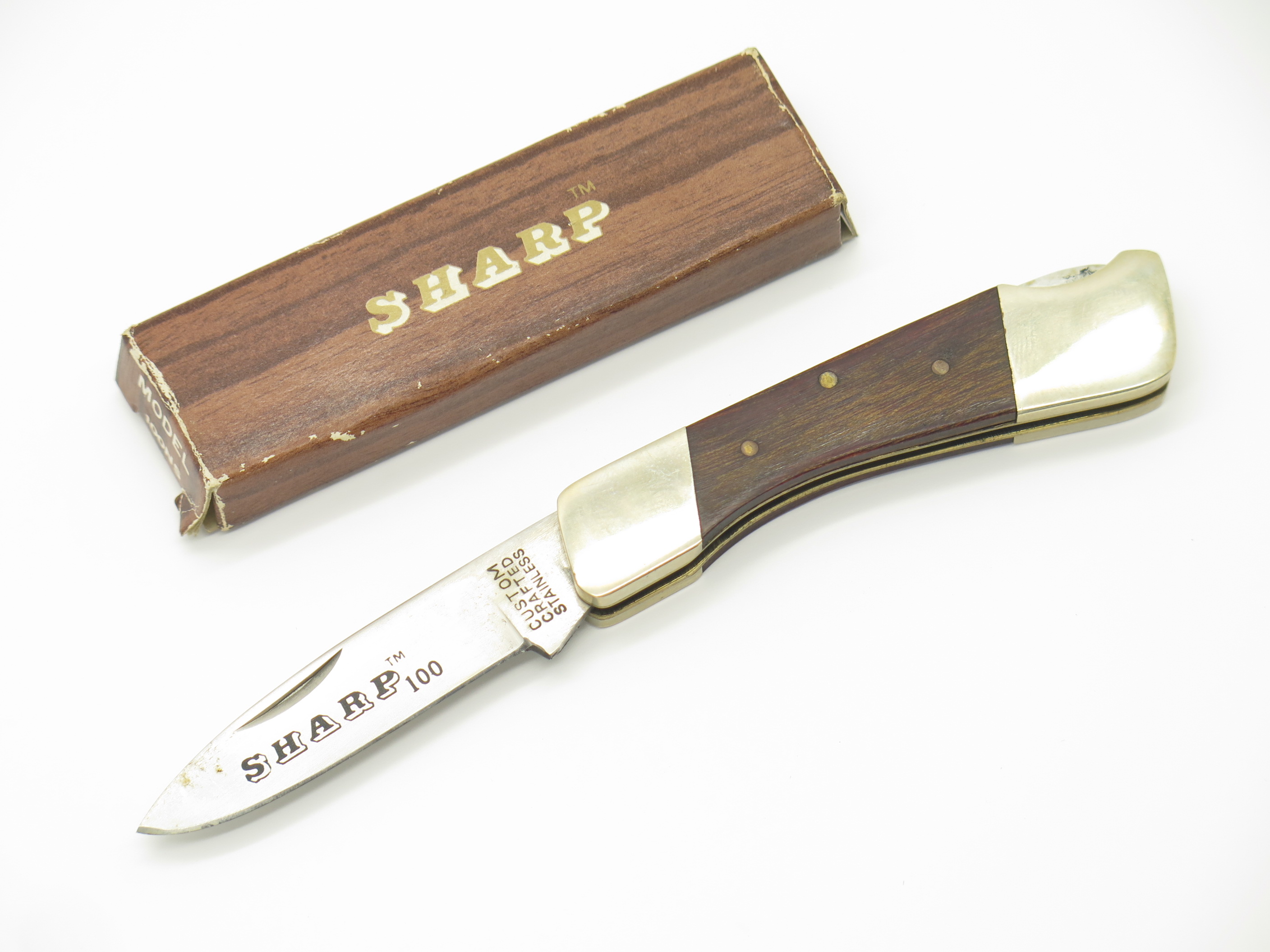 Vintage Custom Sharp 100NS Tak Fukuta Seki Japan Folding Pocket 