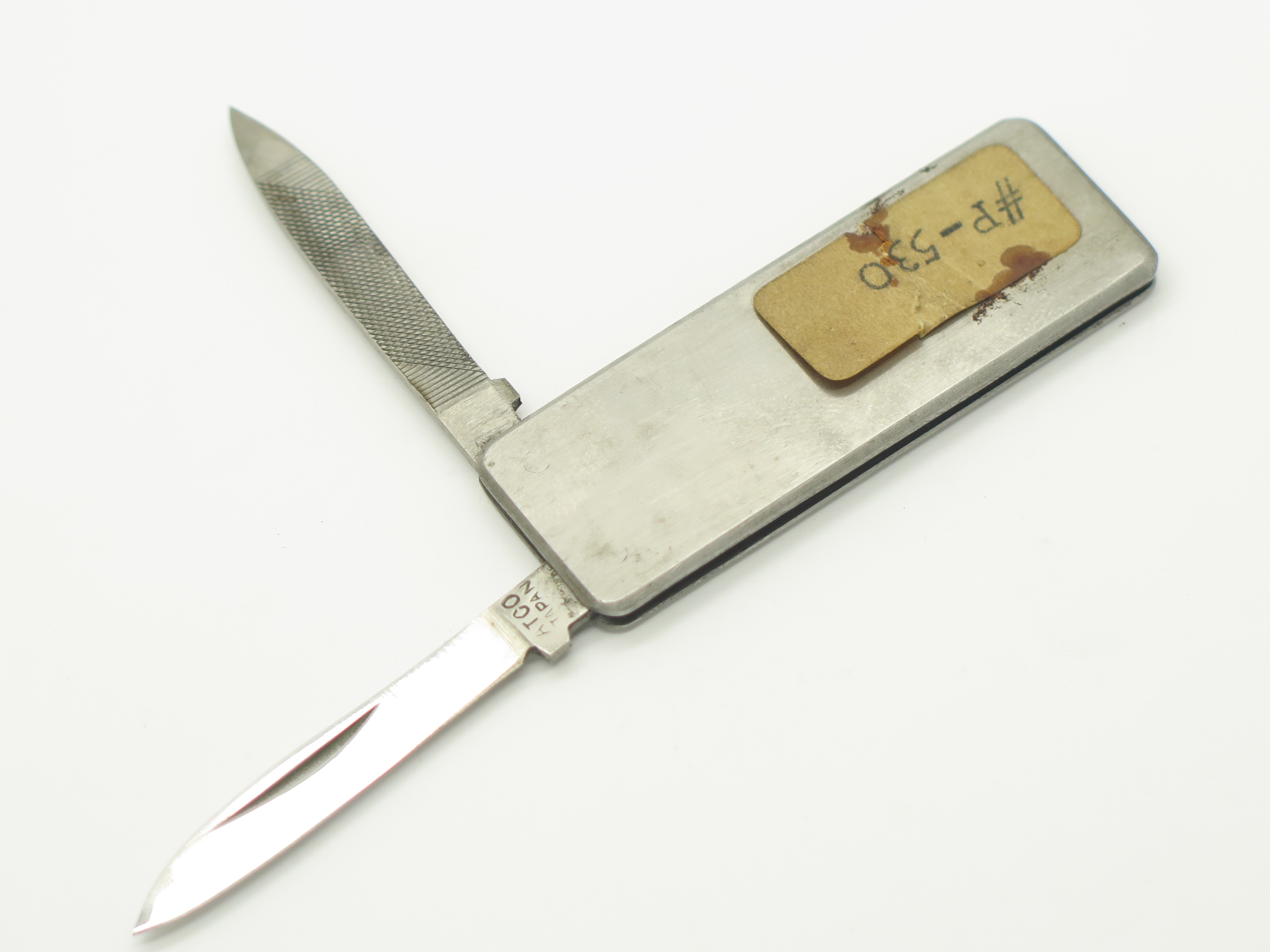 Vintage Atco P-530 Seki Japan Stainless Gentleman Lobster Folding
