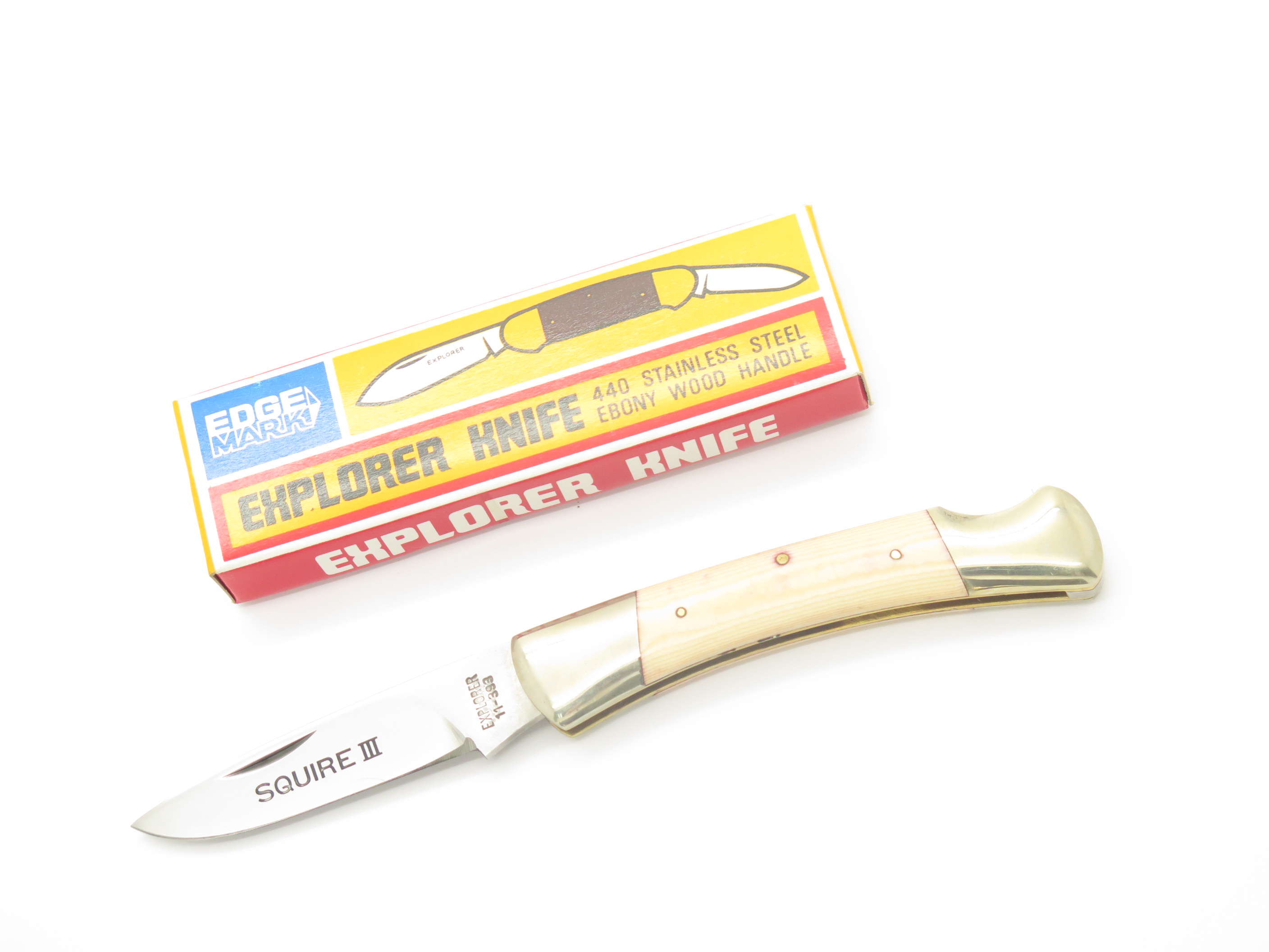 Vintage 1980s Explorer 11-393 Imai Seki Japan White 3.37