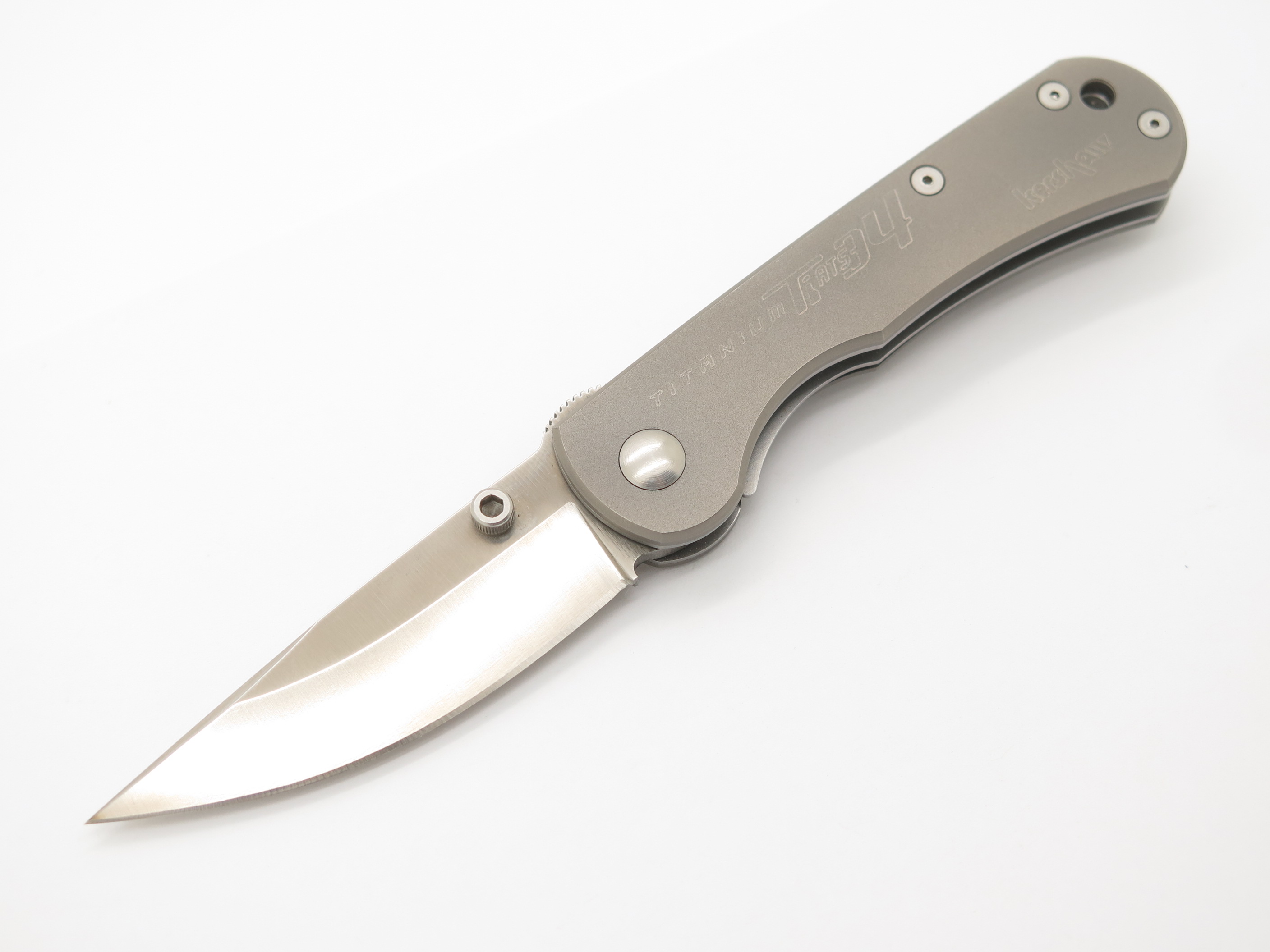 Vintage Kershaw OR 1410 Starkey Ridge Titanium ATS-34 Folding