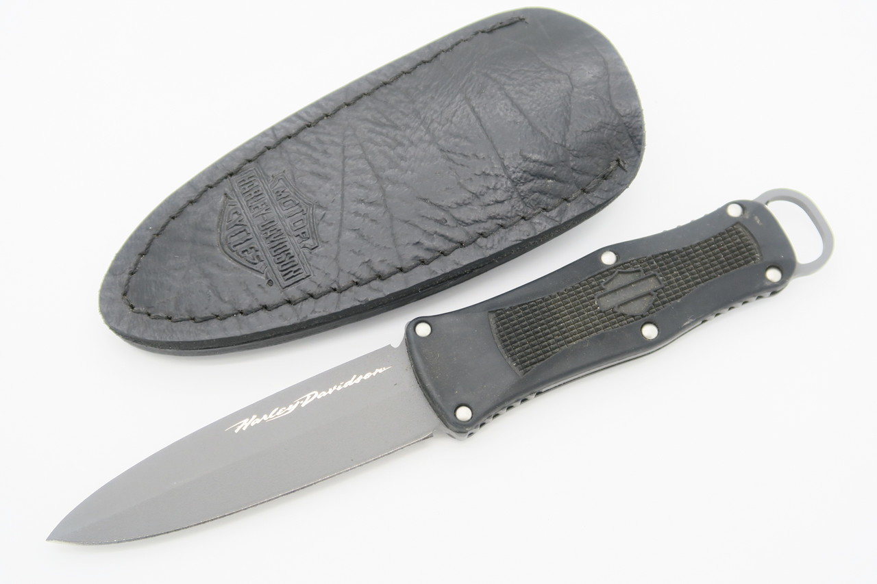ハイパーナイフ新古品 Benchmade Harley Davidson 13400BK Nightshift Fixed Blade Dagger