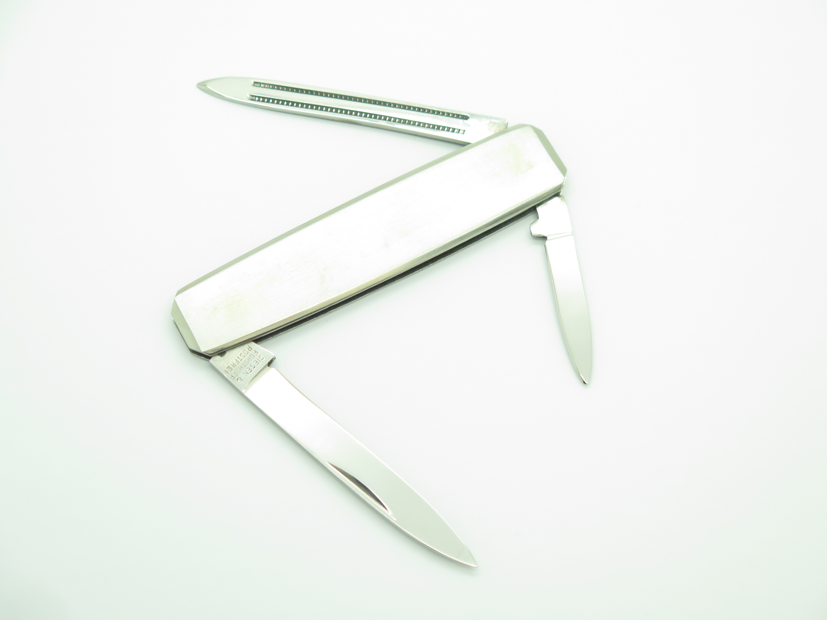 Vtg Giesen & Forsthoff Rostfrei Japan Stainless Gentleman Folding