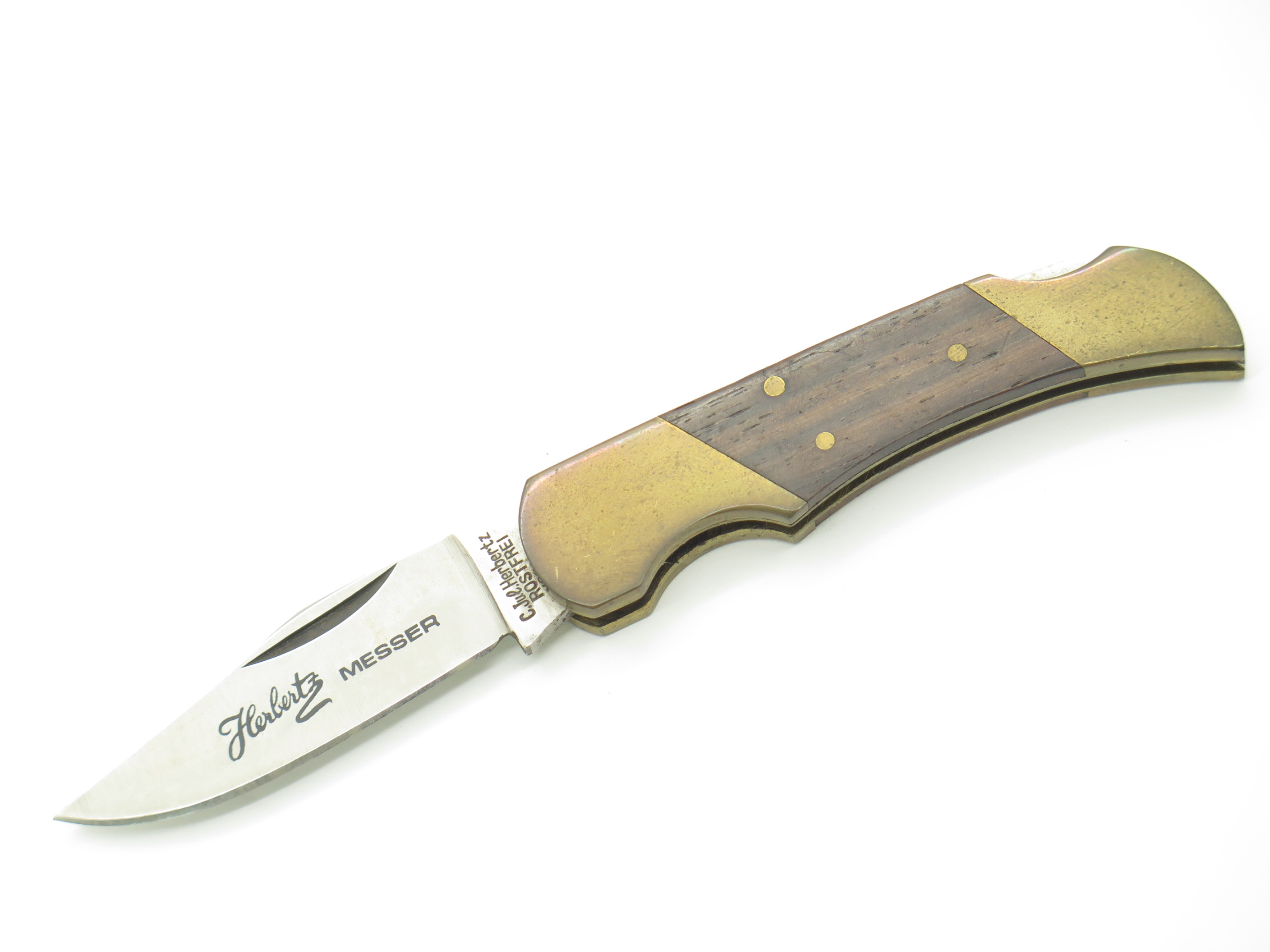 Vintage 70s Herbertz Messer Rostfrei Seki Japan 3