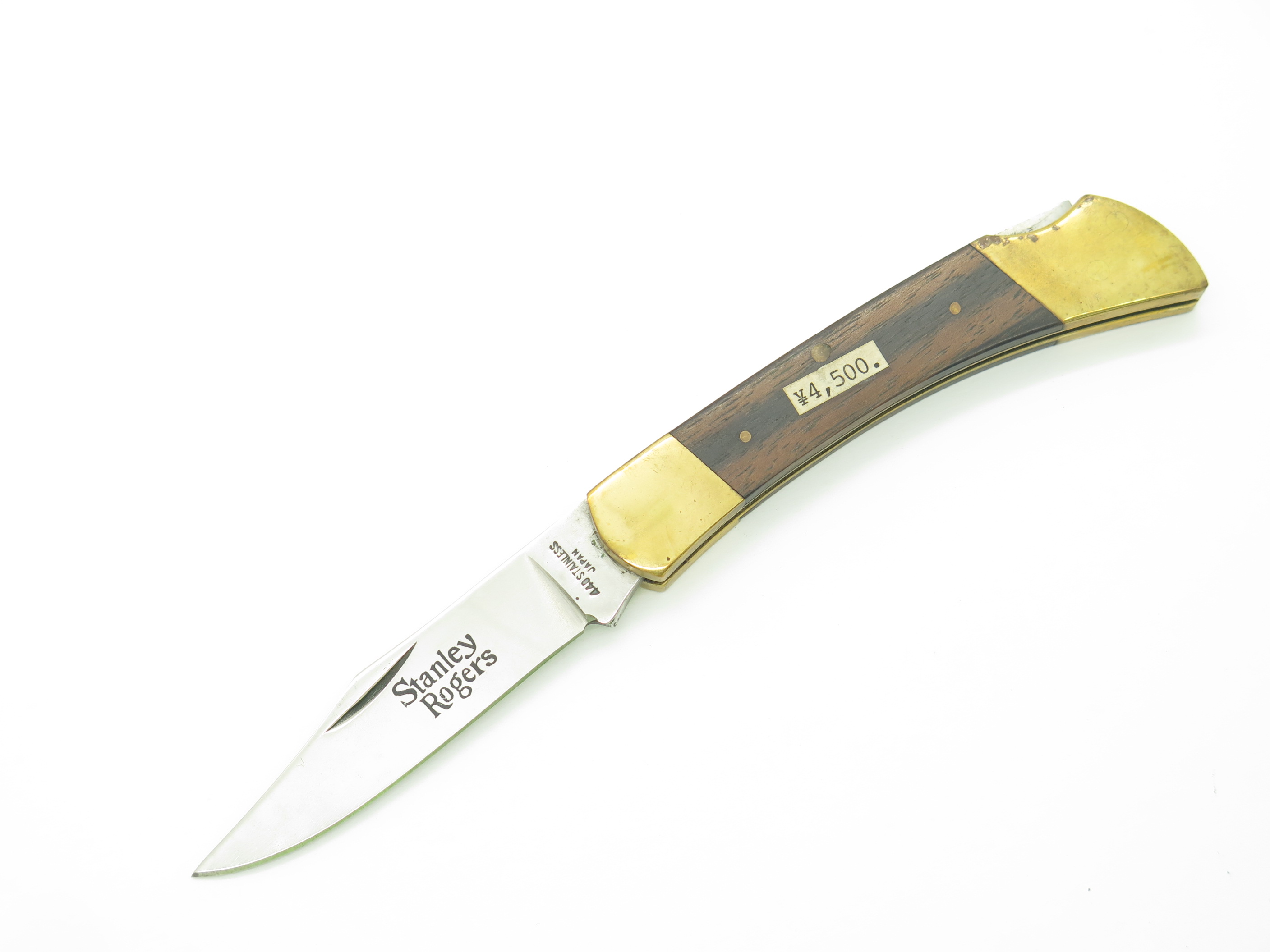 Y♢427 saki Vtg Spyderco G2 Stainless Steel Seki City Japan Semi