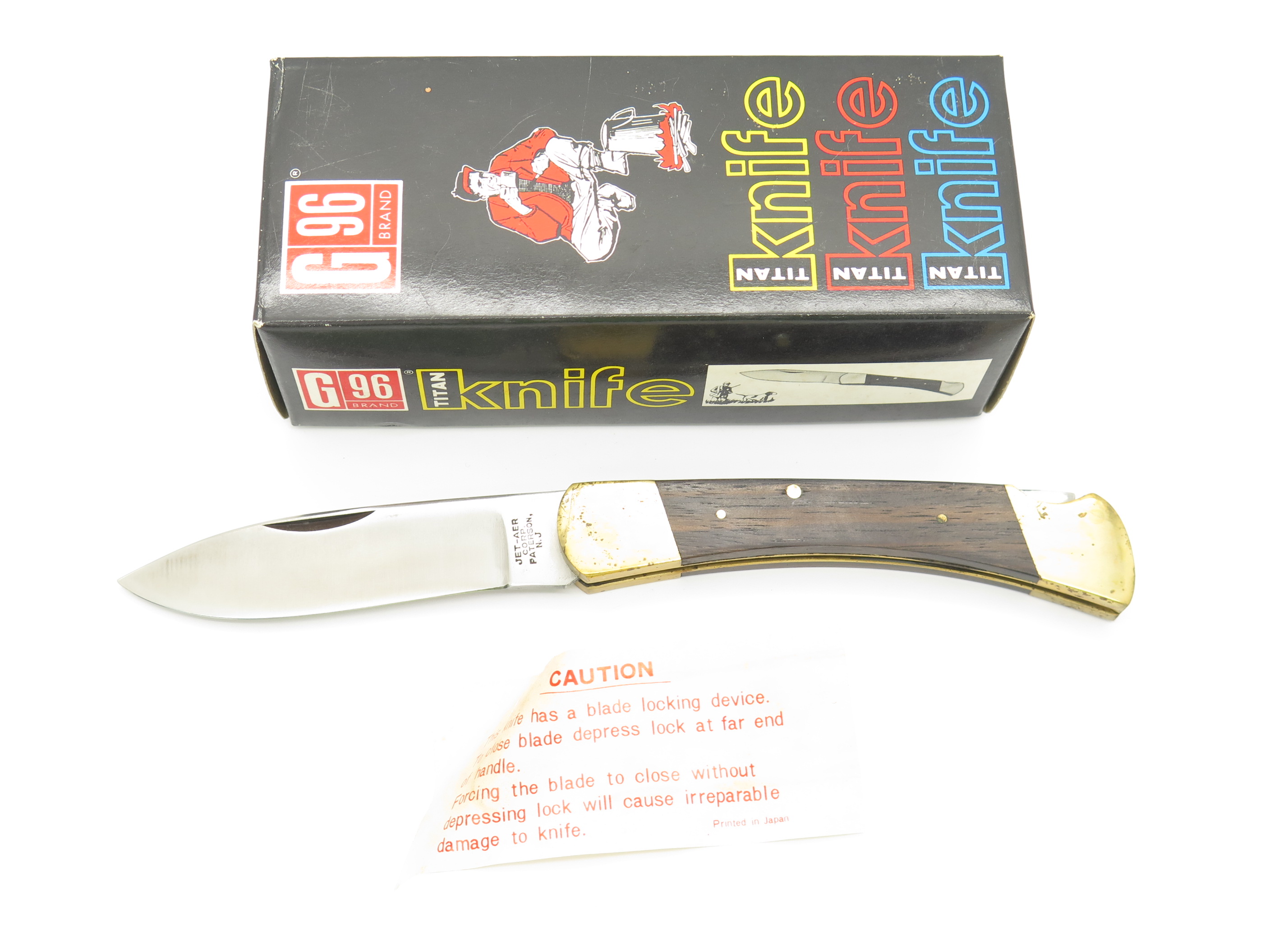 Vtg 1970s G96 Jet-Aer 961 Titan Seki Japan 4.87