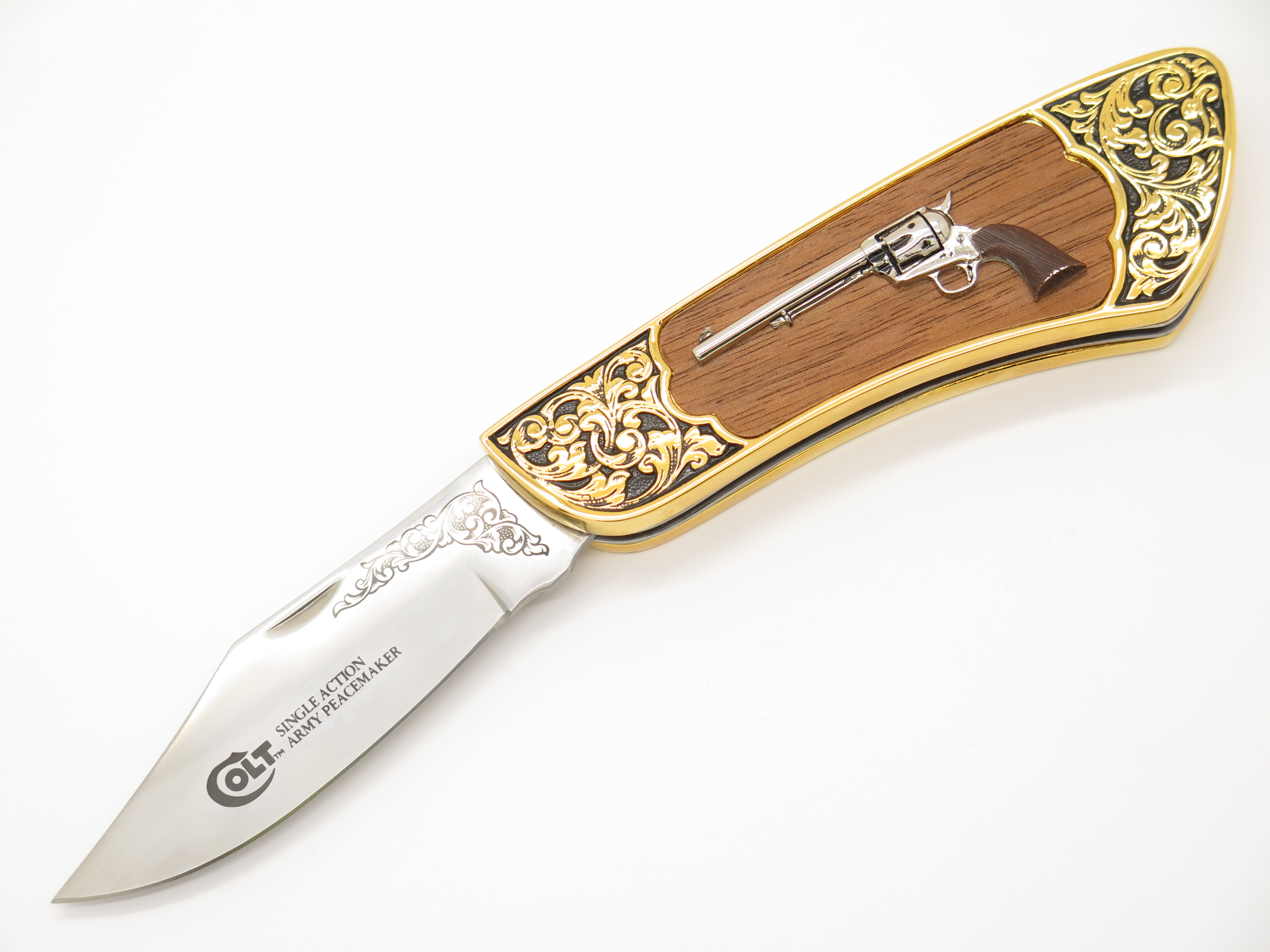 Franklin Mint Colt Peacemaker Single Action Commemorative Folding
