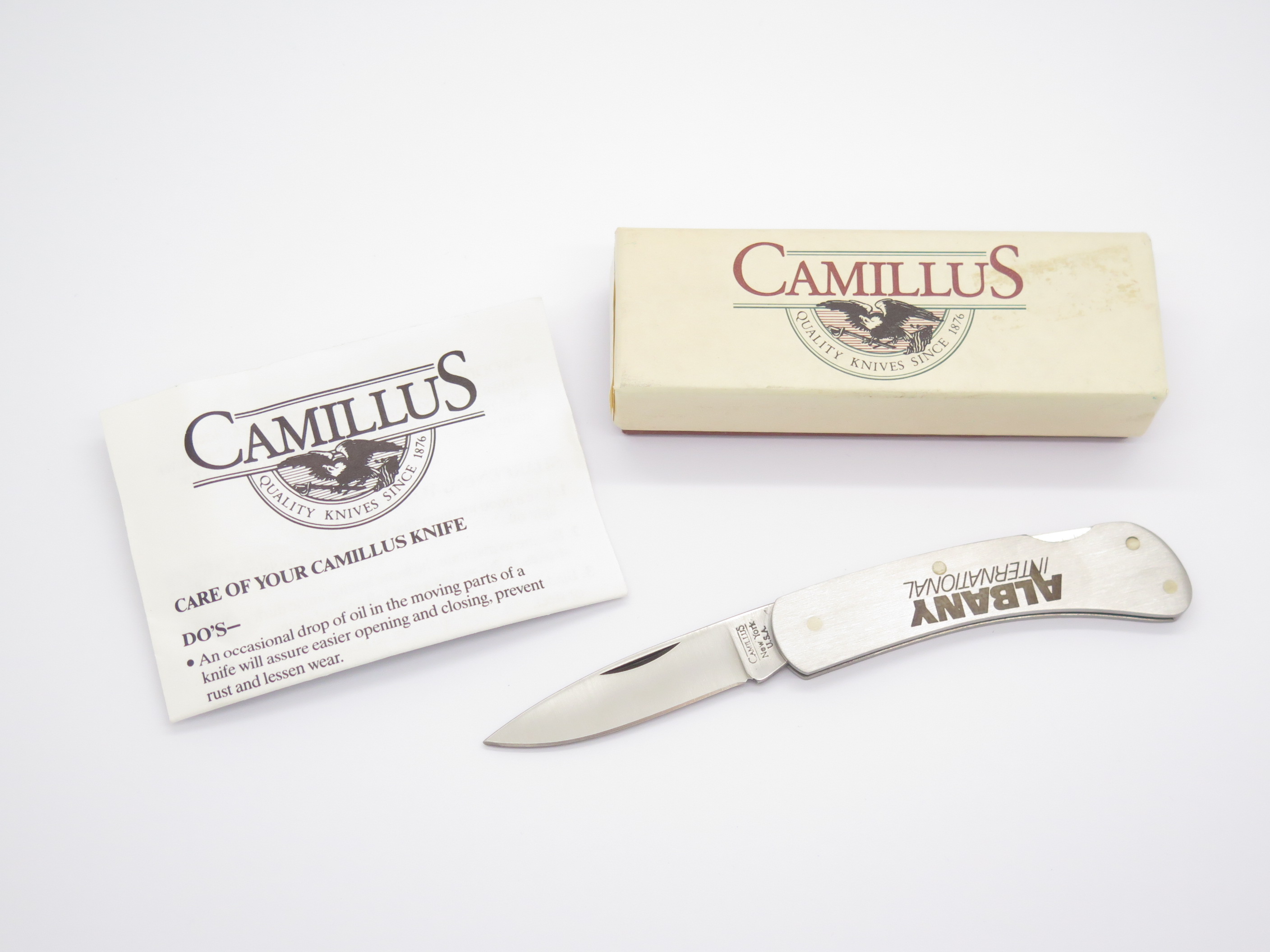 Vintage Albany Camillus 864 USA 3.12
